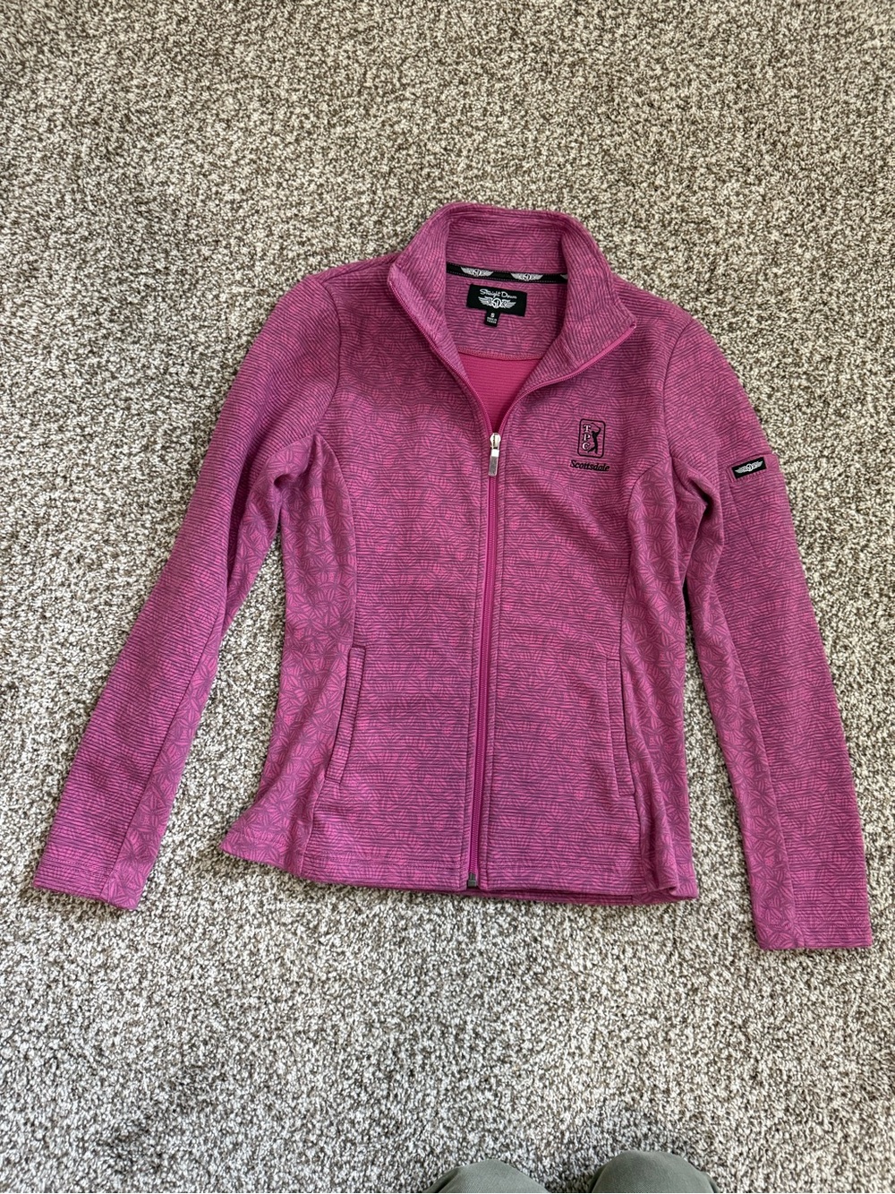 Women's TOC Scottsdale Pink Full-Zip Lightweight Jacket